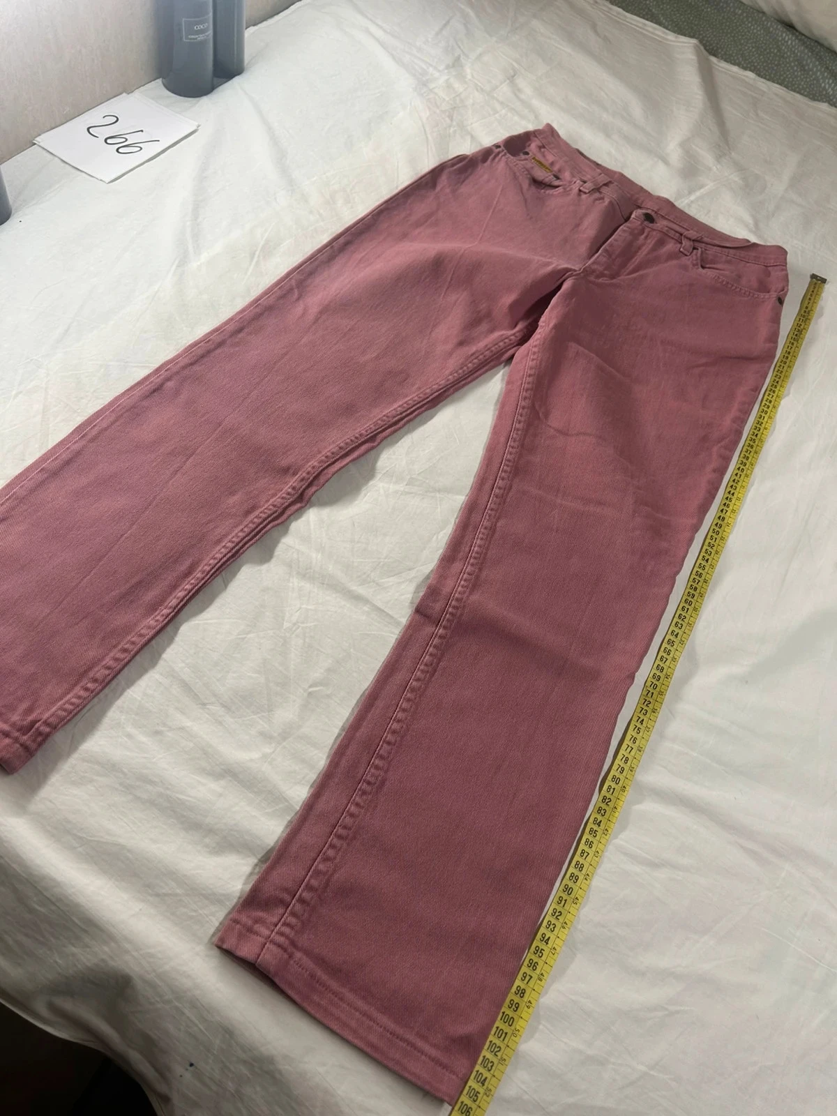 Roze Lila Maverick rechte spijkerbroek w32 l31 – photo 4